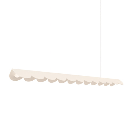Lampa wisząca BISCUIT beżowa LED 3000K