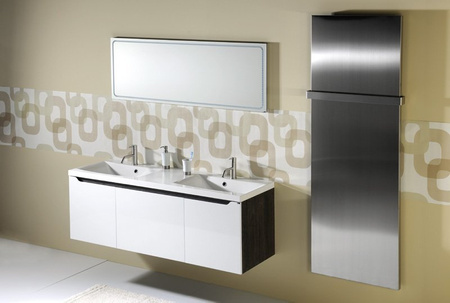 MINIMAL bateria umywalkowa, stal nierdzewna mat