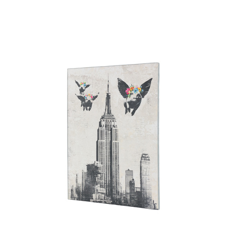 Concrete Dreams II Framed Canvas 700x15x900mm