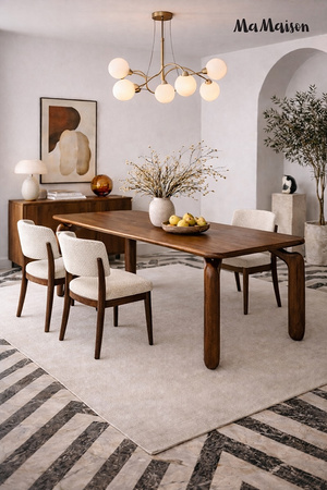 MaMaison stół jadalniany ORIZON 200       brązowy / drewno