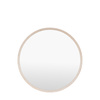 Helsinki Round Mirror Washed Oak 800x58x800mm