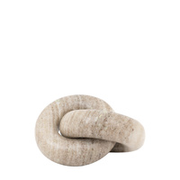 Avila Link Marble Circle Sandstone 180x130mm