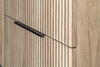 CIRASA STRIP szafka dolna 30x64x46cm, kosz na pranie, dąb alabama