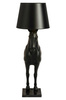 MOOSEE lampa podłogowa KOŃ HORSE STAND    S czarna - włókno szklane