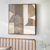 Cemento Abstract Framed Canvas 800x10x800mm