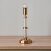 Morton Rechargeable Table Lamp Brushed Aged Brass