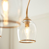 Ashcroft 5 Pendant Light Brushed Aged Brass