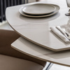 Bresso Dining Table Black 1600/2400x900x760mm