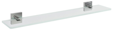 X-SQUARE półka szklana 700mm, chrom/szkło czyste