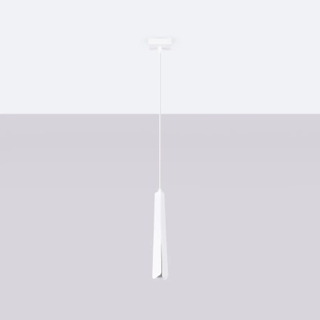 Lampa wisząca PRYSM 1 biała