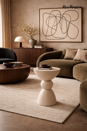 MaMaison stolik TADAO 35 beżowy