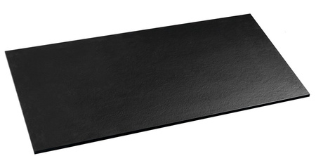 PREMIO blat kompaktowy HPL 90,7x1,2x48,8cm, czarny mat