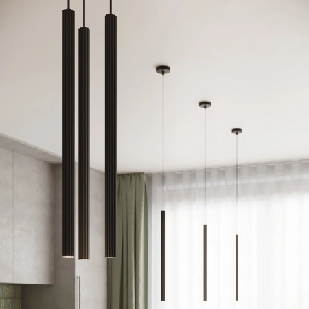 Lampa wisząca ARCHE 2P czarna