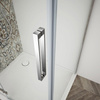 TRINITY CHROME kabina prysznicowa 800x800mm, szkło czyste, lewe