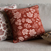 Autumn Leaf Chenille Cushion Rust 450x450mm