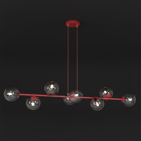 MAGNUS 8 BURGUNDY TRANSPARENT