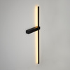 Lampa ścienna SOUL LED czarna 90 cm