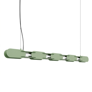 Lampa wisząca CHAIN 158 szałwiowa LED 3000K