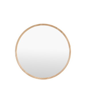 Helsinki Round Mirror Oak 800x58x800mm