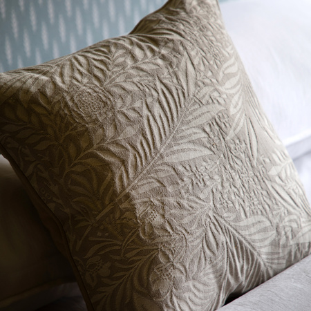 Fallow Leaf Woven Cushion Natural 450x450mm