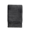 Simply Green Recycled Throw Charcoal 2000x2200mm