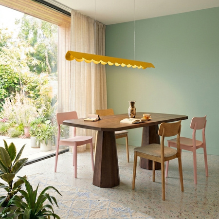 Lampa wisząca BISCUIT 100 żółta LED 3000K