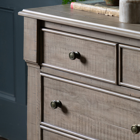 Vancouver 7 Drawer Chest 1500x485x910mm