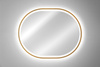 Lustro LED w ramie