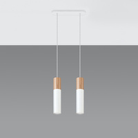 Lampa wisząca PABLO 2 biała