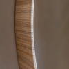 Cedar Round Mirror Oak 900x60x900mm