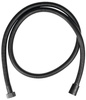 POWERFLEX wąż prysznicowy metalowy, 120cm, czarny mat