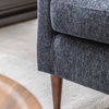 Gateford Sofa 2 Seater Charcoal 1370x840x840mm