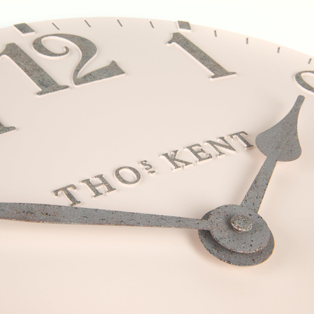 Arabic Wall Clock Shy Pink 12in