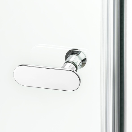 KABINA NEW SOLEO PROSTOKĄTNA U 90x100x195 CZYSTE 6mm ACTIVE SHIELD