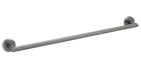 X-ROUND GUN METAL wieszak na ręczniki 600mm, gun metal