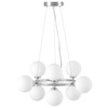 NOWOCZESNA LAMPA WISZĄCA CHROMOWANA MARSIADA W9