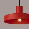 Lampa wisząca BILO czerwona