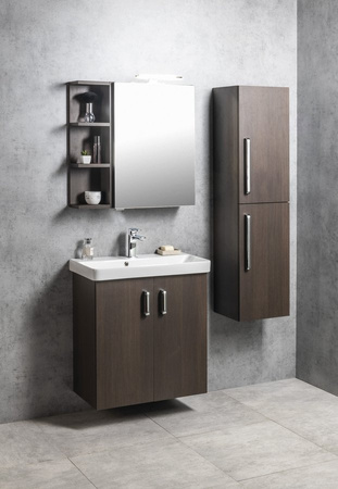 RIWA regał 20x70x15cm, lewa/prawa, sosna rustykalna