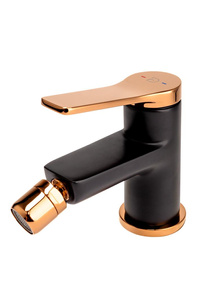 Bateria SEPPIA bidetowa, spust ,rose gold/black