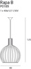 RAPA B lampa wisząca