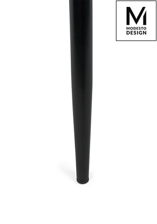 MODESTO krzesło SCOOP beżowe - welur, metal