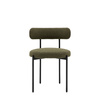 Aveley Dining Chair Green (2pk) 525x510x750mm