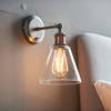 Hal Wall Light with Clear Shade 170x267mm