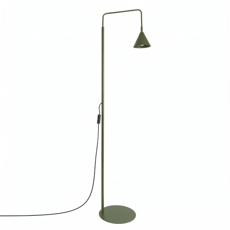 Lampa podłogowa NOX zielona oliwka