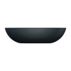 SHELL M+ umywalka nablatowa, 60 x 35 cm, black lava mat