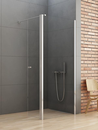 KABINA NEW SOLEO WALK-IN  110x195 CZYSTE 6mm ACTIVE SHIELD