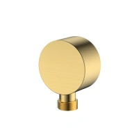 Przyłącze kątowe proste, złote