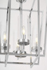 NOWOCZESNA LAMPA WISZĄCA CHROMOWANA ARES W4