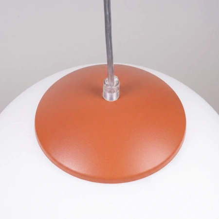 Lampa wisząca UGO 40 ochra czerwona