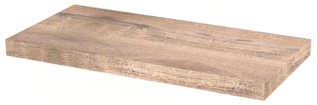 AVICE blat pod umywalkę 75x39cm, grubość 5cm, dąb Rover